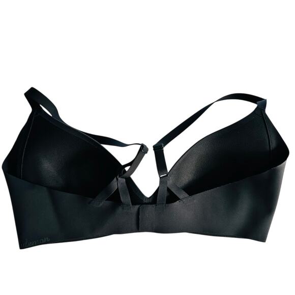 Lululemon Take Shape Bra Size 38B Solid Black Daily Bra Seamless - Picture 4 of 5